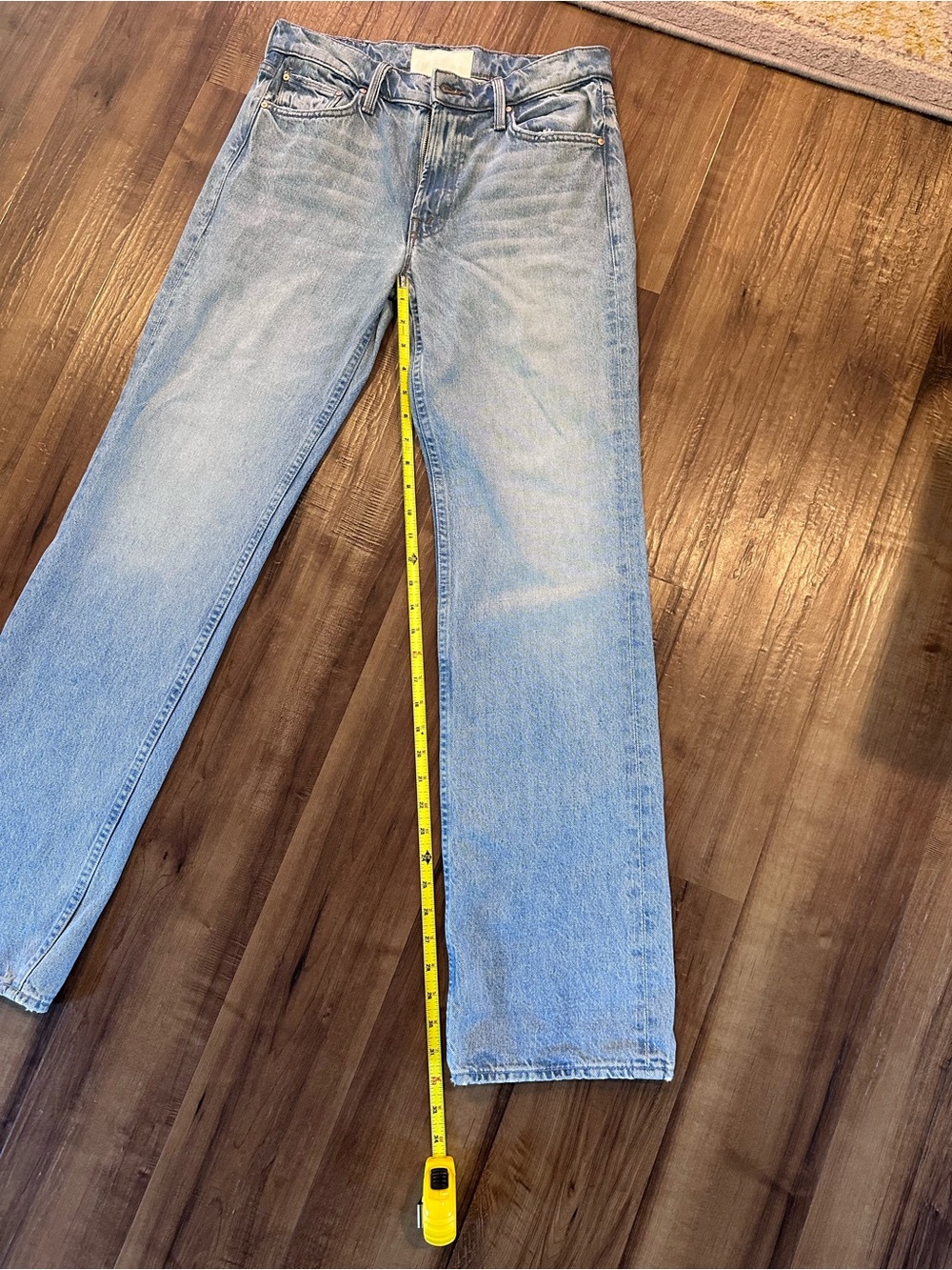 ❤️ Like New MOTHER The Reifler in Daydream sz27 💯 cotton rigid denim - Picture 12 of 16